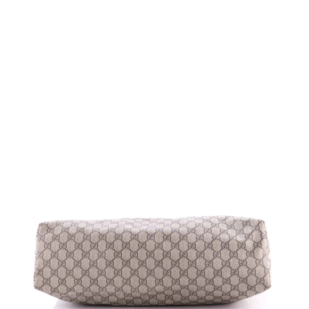 Gucci Plus Tote Gg Coated Canvas With #233364G13B - Picture 4 of 6